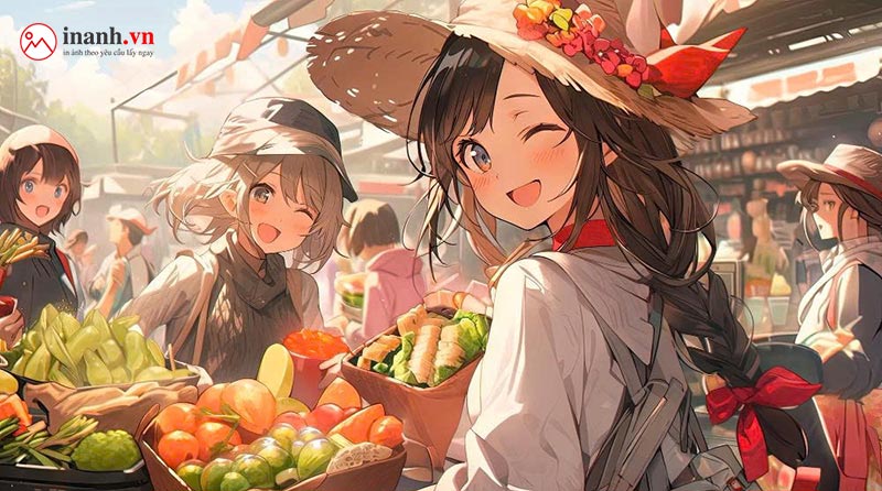 In Tranh Theo Yêu Cầu Tây Nam